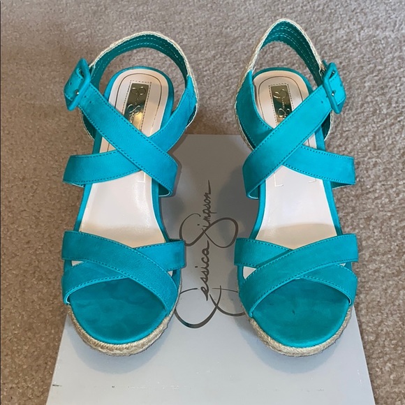 NEVER WORN Jessica Simpson Jamey wedges - Picture 2 of 5